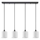 Se21-bl-b10-4bl-sh1 Adept Pendant White Shade Pendant+