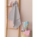Σετ Μπουρνουζοπετσετες με Κουκουλα Baby Bath 70x75 Robin fog