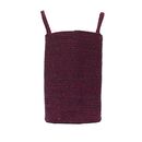 Διακοσμητικο Καλάθι με Χερουλια Home Décor 30x45 ran Bordeaux