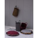 Διακοσμητικο Καλάθι με Χερουλια Home Décor 30x45 ran Yellow