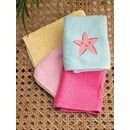 Σετ 4 Πετσετάκια Μπανιου Kids Bath 40x60 Starfish