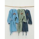 Μπουρνούζι με Κουκούλα Kids Bath Super Dude Blue 10-12