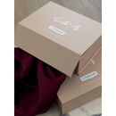 Μαξιλαροθήκη 50x70 Silka Bordeaux