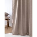Κουρτίνα με Τρουκς 140x260 Cress Beige