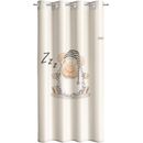 Παιδική & Βρεφική Κουρτίνα Soft-Touch Aldo με Τρουκς 160x240 Saint Clair Ivory 100% Πολυεστέρας