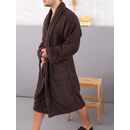 Σετ Μπουρνούζι με Παντόφλες Bath Collection Pearl Black Olive Medium