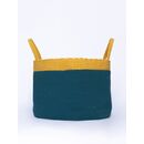 Διακοσμητικο Καλάθι με Χερουλια Home Décor 30x40 Magni Blue