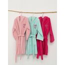 Μπουρνούζι με Κουκούλα Kids Bath Mermaid Fuchsia 12-14
