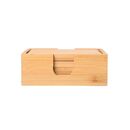 Estia Σουβερ Bamboo Essentials 11x11cm με Θηκη 5 Τεμ.