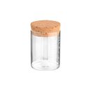 Estia Δοχειο Αποθηκευσης Γυαλινο 150ml με Καπακι Φελλου