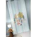 Κουρτίνα Soft - Touch Timber Mint με Τρουκς 160x240 Saint Clair  100% Polyester