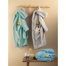 Μπουρνούζι με Κουκούλα Kids Bath pac Aqua 2-4