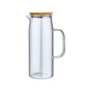 Estia Κανατα Bamboo Essentials Γυαλινη 1000ml με Καπακι