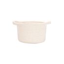 Estia Καλαθι Κρεμαστο Blanca 18x18x13cm Λευκο