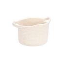 Estia Καλαθι Κρεμαστο Blanca 18x18x13cm Λευκο