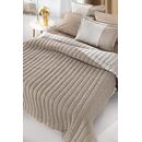 Κουβερλί Estella Natural 220x240 guy Laroche  100% Microsuede