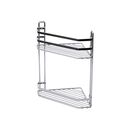 Estia Εταζερα Elegant Μεταλλικη Γωνιακη 2 Θεσεων 32x28x18cm Χρωμιου