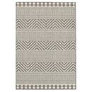 Χαλι Ethnik  7525d  Grey-Ecru - 133x190   με το Mέτρο