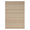 Χαλι Ethnik  202668c Brown/caramel Beige - 070x140   με το Mέτρο