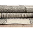Χαλι Ethnik  1449d Grey-Ecru - 133x190   με το Mέτρο