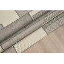 Χαλι Ethnik  1449d Grey-Ecru - 070x140   με το Mέτρο