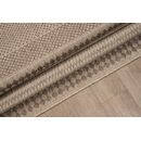 Χαλι Ethnik  202668c Brown/caramel Beige - 133x190   με το Mέτρο