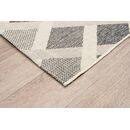 Χαλι Ethnik 3729d Grey-Ecru - 200x285   με το Mέτρο