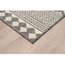 Χαλι Ethnik  7525d  Grey-Ecru - 133x190   με το Mέτρο