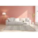 Χαλι Ethnik  7525d  Grey-Ecru - 070x140   με το Mέτρο