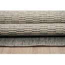Χαλι Ethnik  9825d Grey-Ecru - 160x230   με το Mέτρο