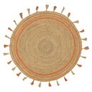 Χαλι Delhi Χειροποιητο Nat.rust Me005 (003) - 120x120   με το Mέτρο