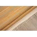 Χαλι Ribella Χειροποιητο 200 Beige - 160x230   με το Mέτρο