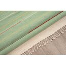 Χαλι Ribella Χειροποιητο 300 Green - 070x190   με το Mέτρο