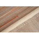 Χαλι Ribella Χειροποιητο 600 Brown - 070x140   με το Mέτρο