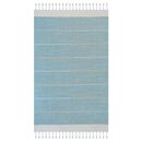 Χαλι Ribella Χειροποιητο 700 Blue - 133x190   με το Mέτρο