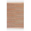 Χαλι Ribella Χειροποιητο 600 Brown - 070x140   με το Mέτρο