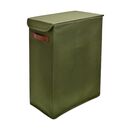 Estia Καλαθι Απλυτων Πολυεστερα Olive Series 38x20x55 Λαδι