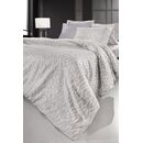 Σετ 3τμχ Σεντόνια Magma Silver Flannel 170x265 guy Laroche  100% Cotton Flannel
