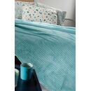 Κουβέρτα Rombus Petrol 160x220 guy Laroche Petrol 100% Velour Microfiber