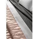 Σετ 3τμχ Κουβερλί art Amethyst 240x250 guy Laroche  100% Microsatin