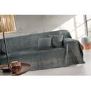 Ριχτάρι Καναπέ Perth Petrol (Διθέσιος) 180x250 guy Laroche  37% Cotton-21%polyester-42% Acrylic