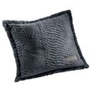 Ριχτάρι Crusty Carbon 130x170 + Διακοσμητικό Μαξιλάρι guy Laroche  100% Polyester art fur Ultrasoft