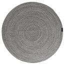 Στρογγυλό Χαλί Pulse Grey 110εκ. guy Laroche  100% Cotton Braided