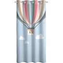 Παιδική & Βρεφική Κουρτίνα Soft-Touch Balloons με Τρουκς 160x240 Saint Clair sky 100% Πολυεστέρας