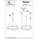 Se led 100 Amaya Pendant Gold mat δ5
