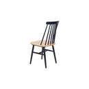 Καρέκλα Τραπεζαρίας Kristie Natural/navy Blue (42x52x87) Soulworks 0600005