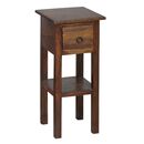 Classic Stand - Τραπεζάκι Βοηθητικό H.55cm - 1 Συρτάρι, Ξύλο Sheesham Καρυδί