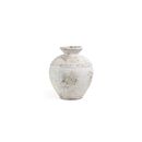 Διακοσμητικό Βάζο Bianca Boho White Medium (35x35x40) grc Soulworks 0630034