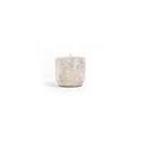 Κεραμικό Κηροπήγιο Mingi White Classic Small (11x11x10) Soulworks 0630065
