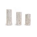 Κεραμικό Κηροπήγιο Slind White Classic Small (11x11x20) Soulworks 0630068